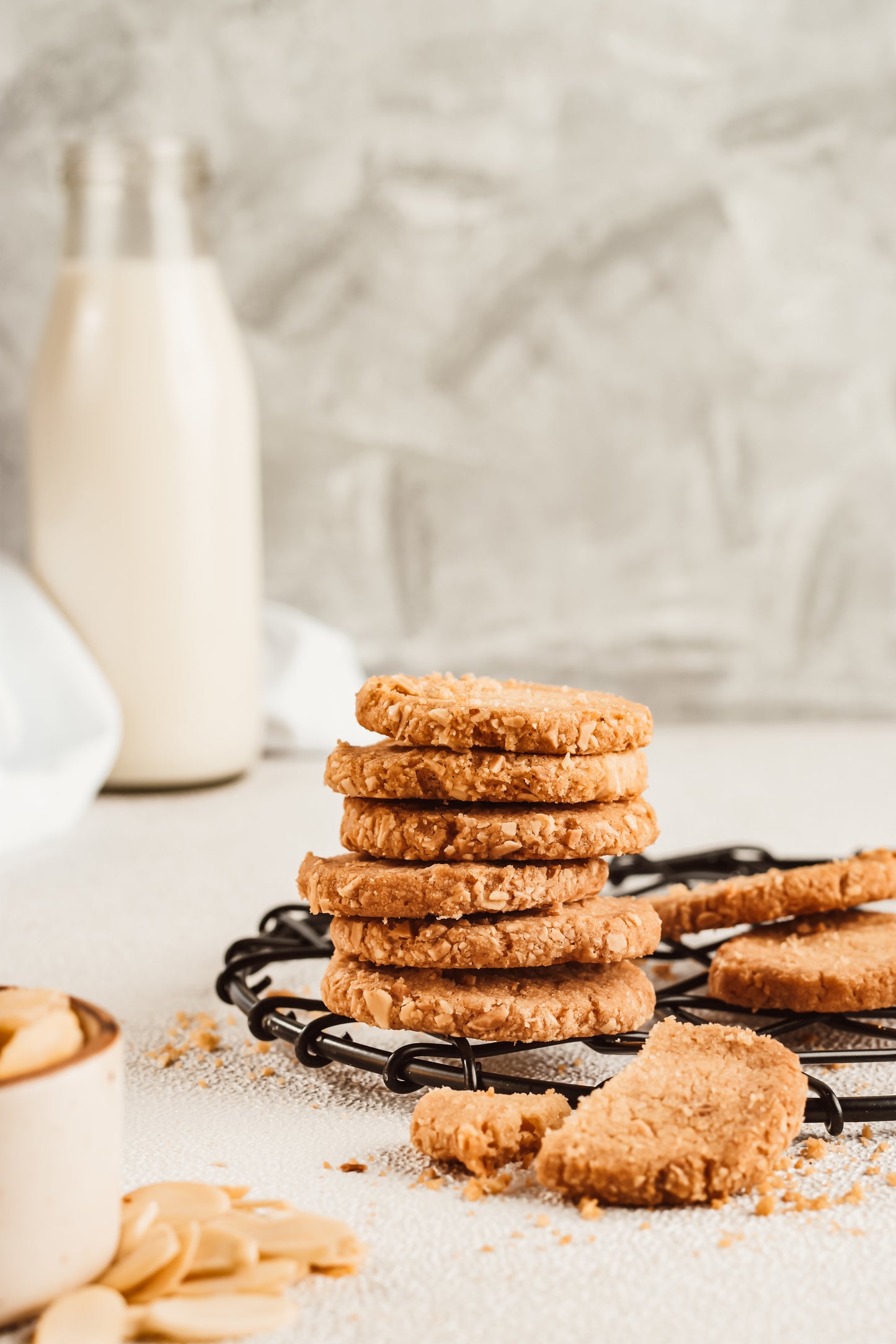 Butter Almond Cookies