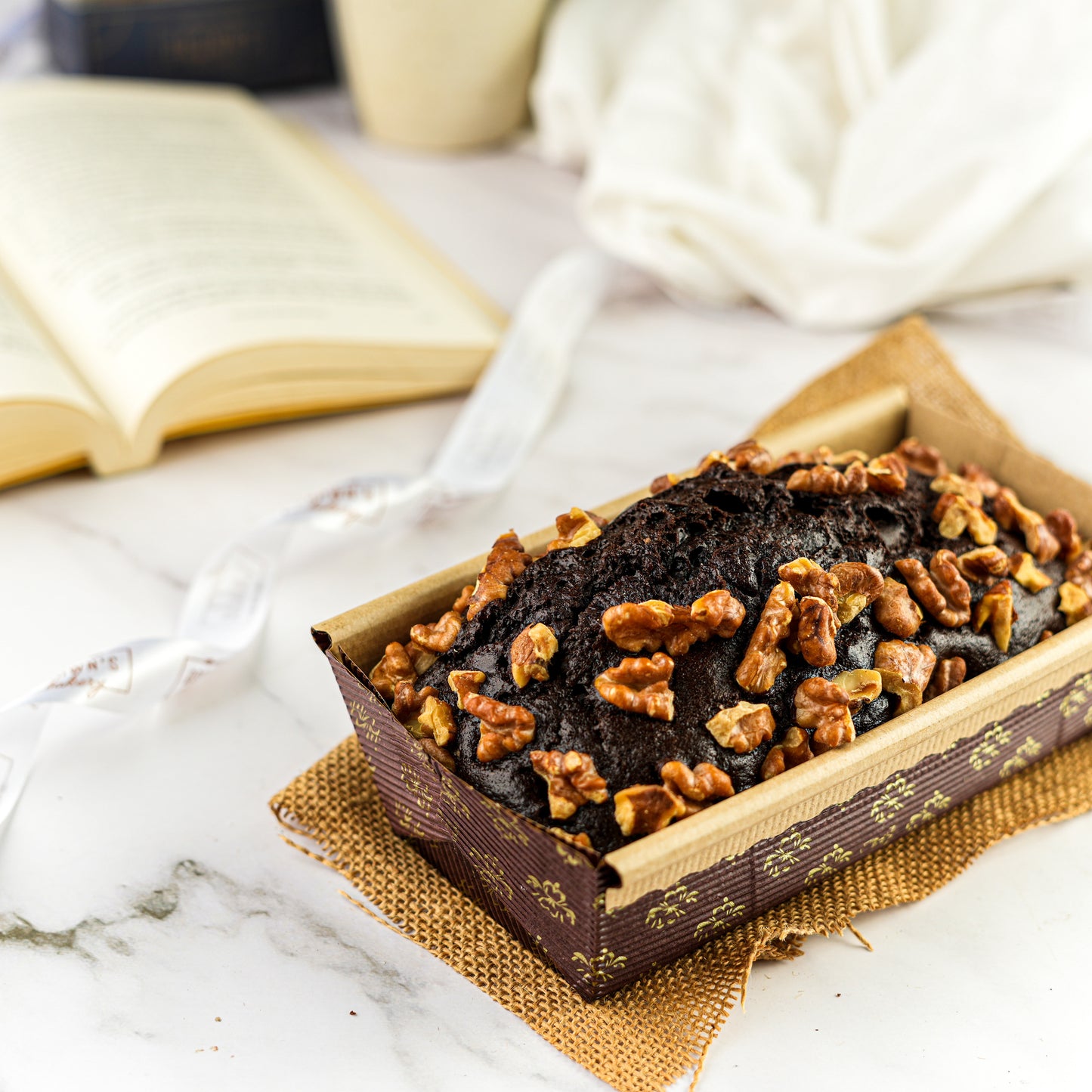 WALNUT CHOCOLATE FUDGE (750 GRAMS)