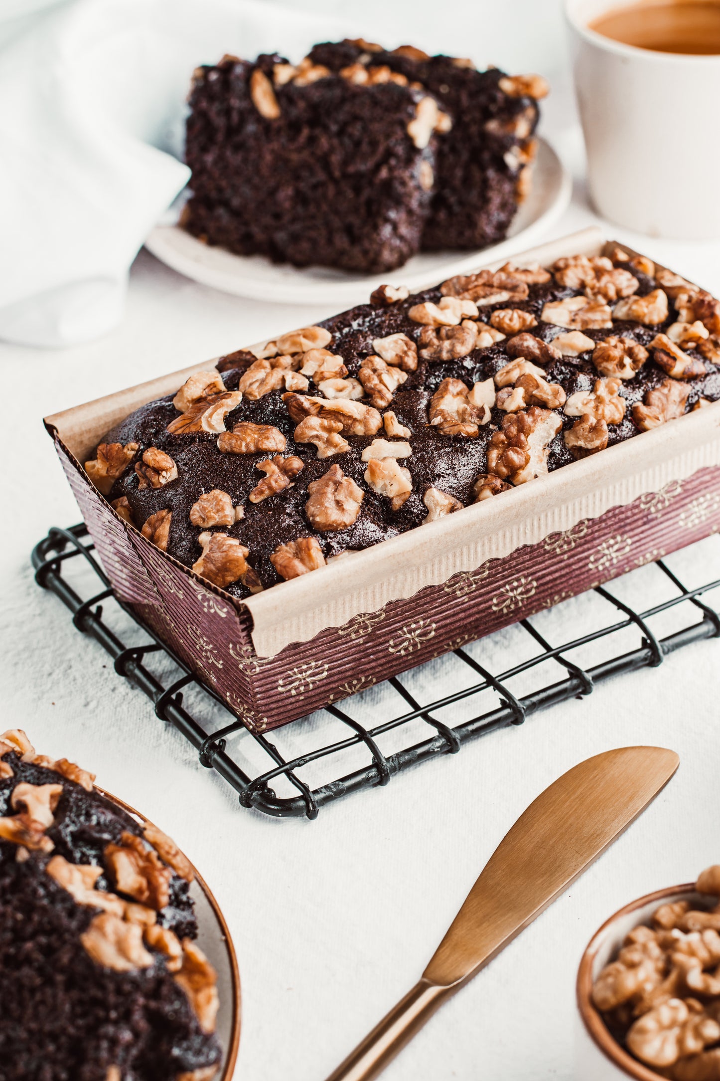 WALNUT CHOCOLATE FUDGE (750 GRAMS)